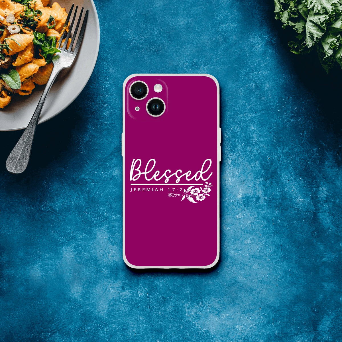 Blessed Christian Flexi Phonecase for Iphone - ClaimedbyGodDesigns