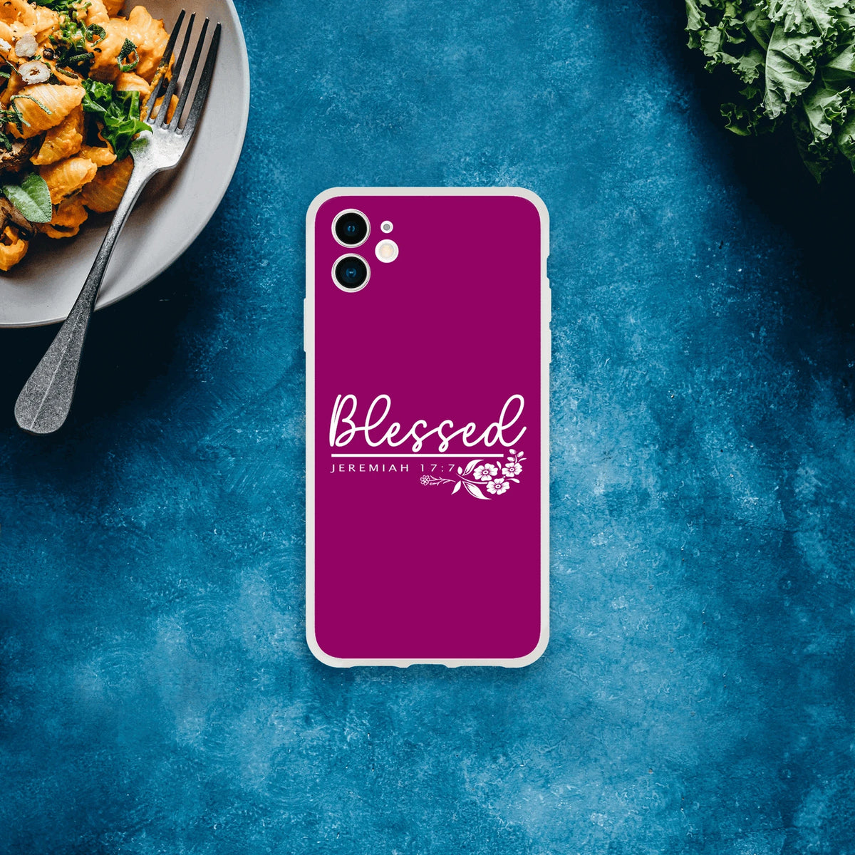 Blessed Christian Flexi Phonecase for Iphone - ClaimedbyGodDesigns