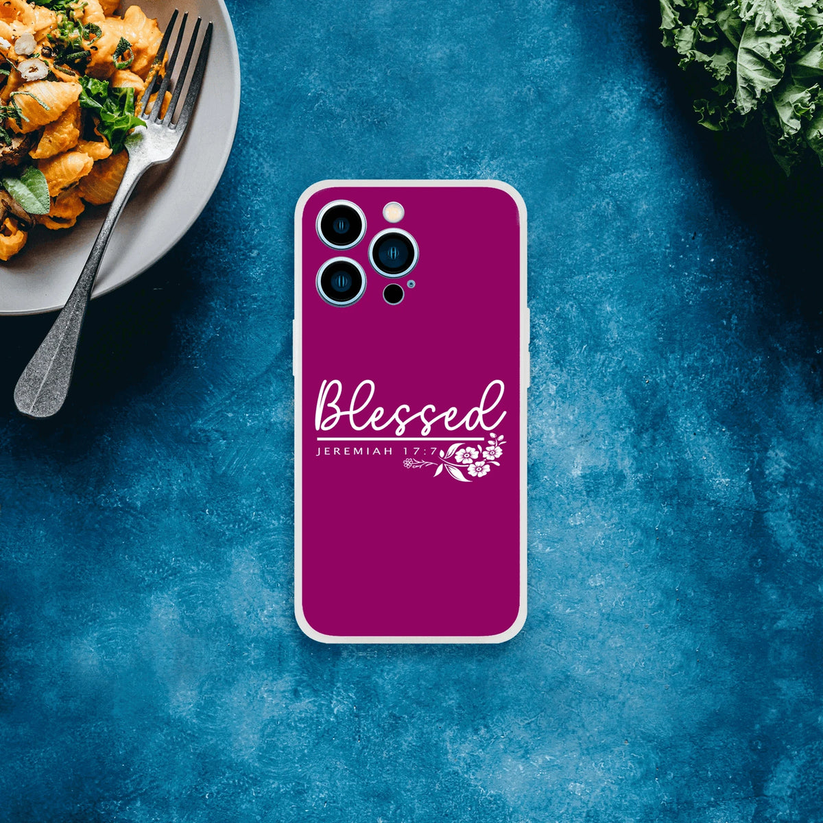 Blessed Christian Flexi Phonecase for Iphone - ClaimedbyGodDesigns
