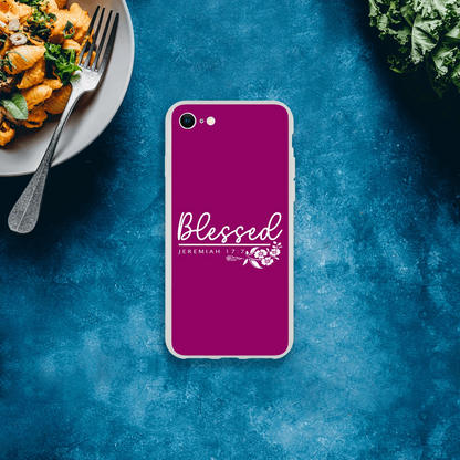 Blessed Christian Flexi Phonecase for Iphone - ClaimedbyGodDesigns