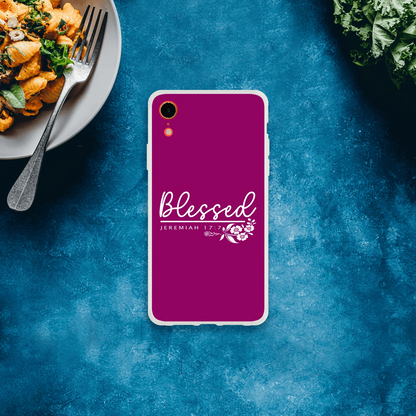 Blessed Christian Flexi Phonecase for Iphone - ClaimedbyGodDesigns