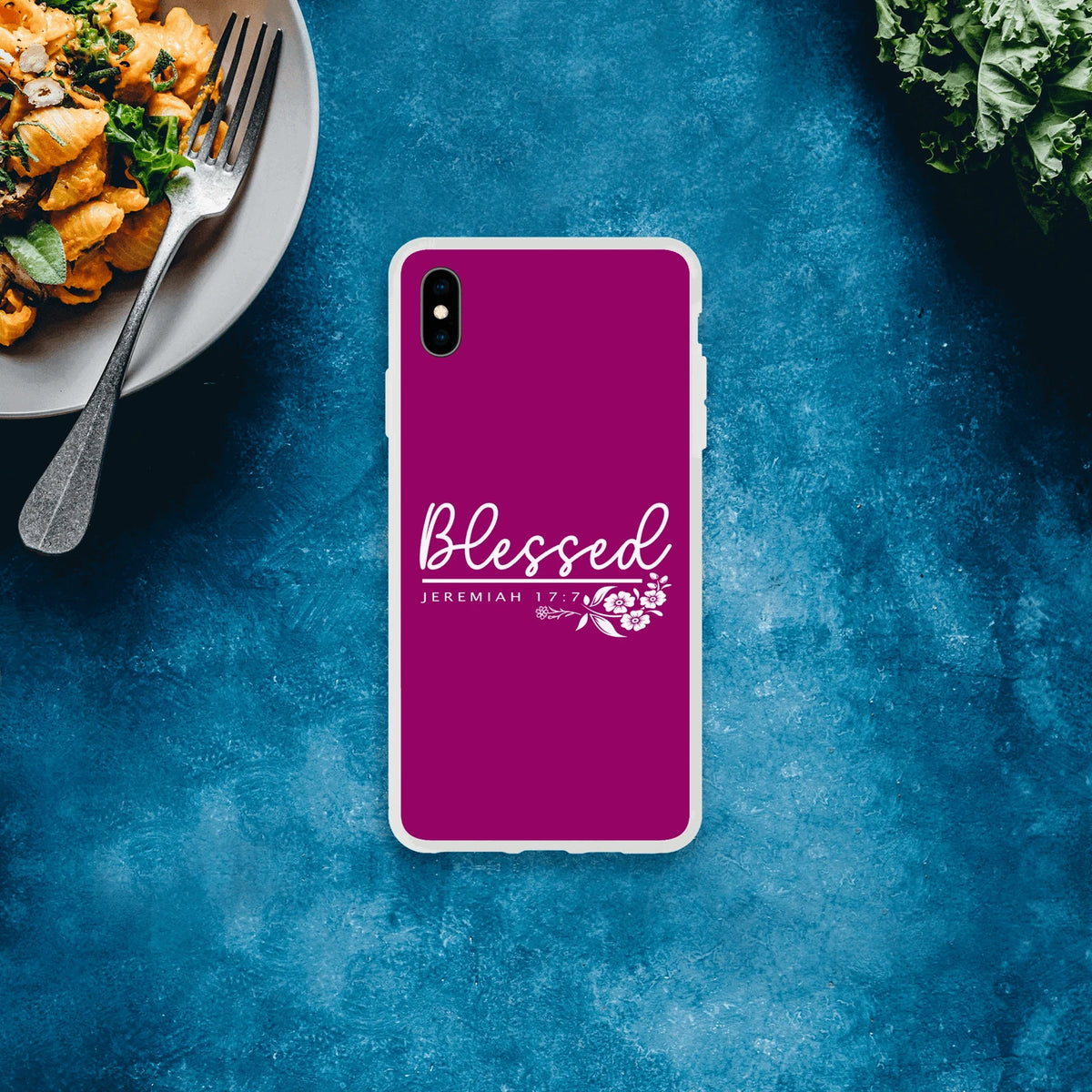 Blessed Christian Flexi Phonecase for Iphone - ClaimedbyGodDesigns