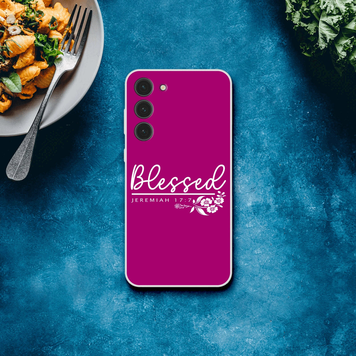 Blessed Christian Flexi Phonecase for Samsung - ClaimedbyGodDesigns
