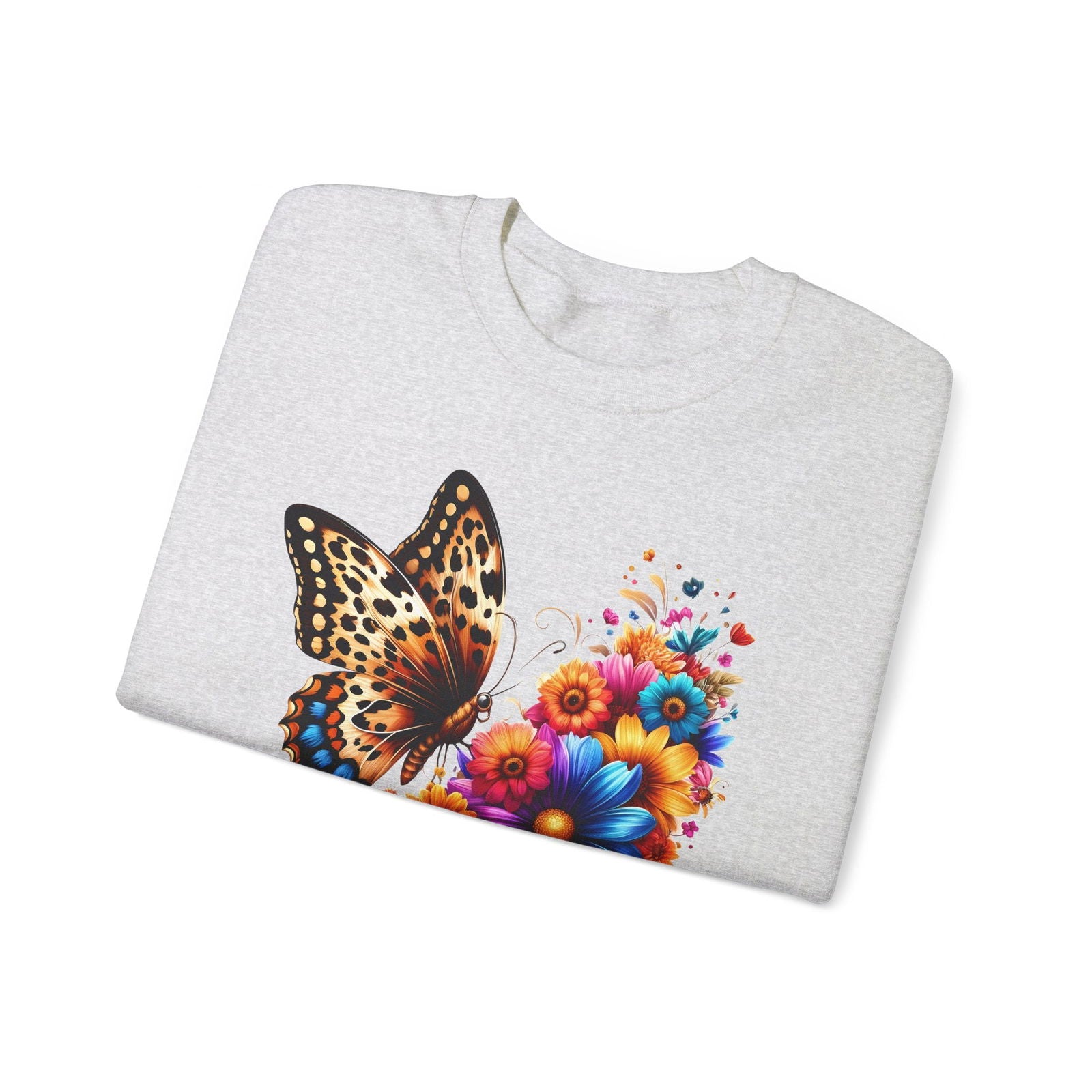 Blessed Mama  Women's Heavy Blend™ Crewneck Christian Sweatshirt - ClaimedbyGodDesigns