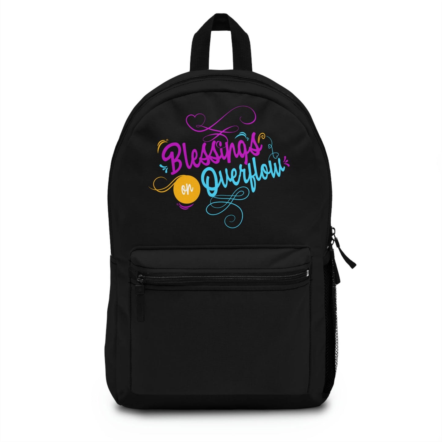 Blessings On Overflow Backpack - ClaimedbyGodDesigns