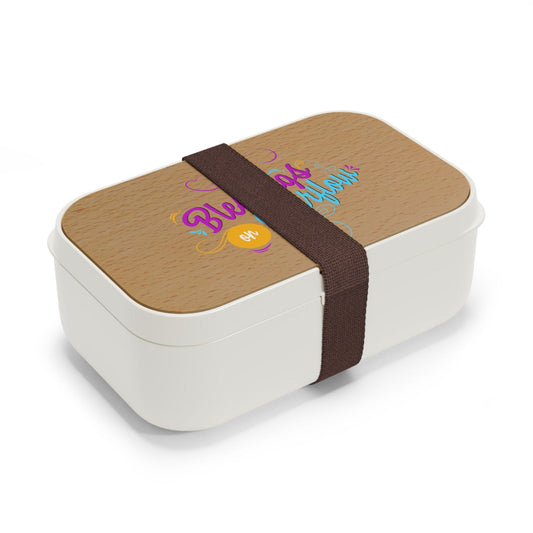 Blessings On Overflow Christian Bento Lunch Box - ClaimedbyGodDesigns