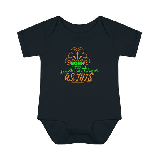 Born For Such A Time As This Christian Baby Onesie - ClaimedbyGodDesigns