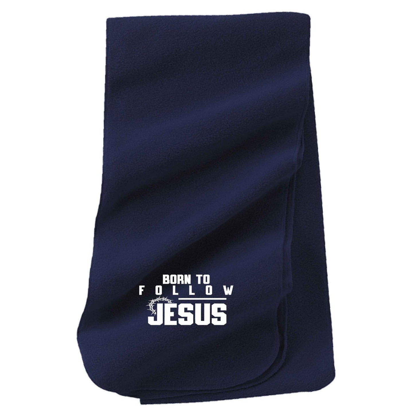 Born To Follow Him Christian Scarf - ClaimedbyGodDesigns