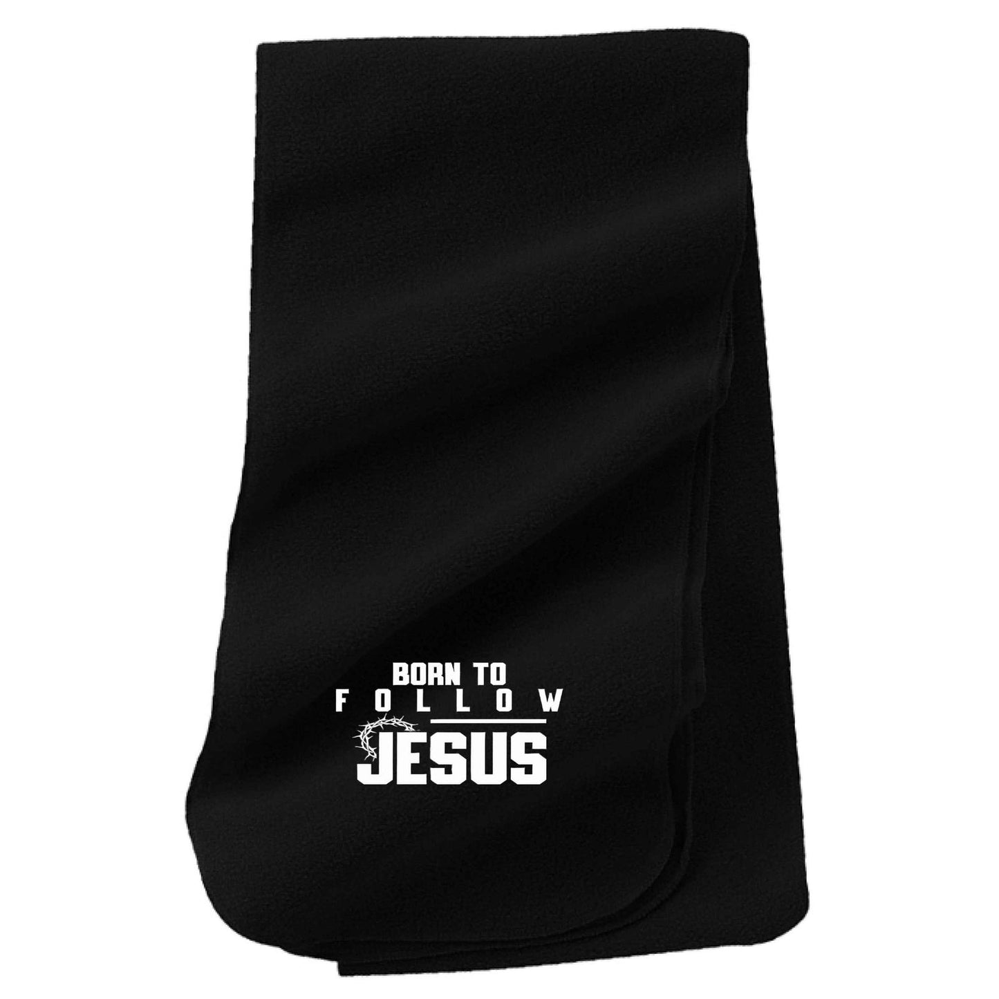 Born To Follow Him Christian Scarf - ClaimedbyGodDesigns