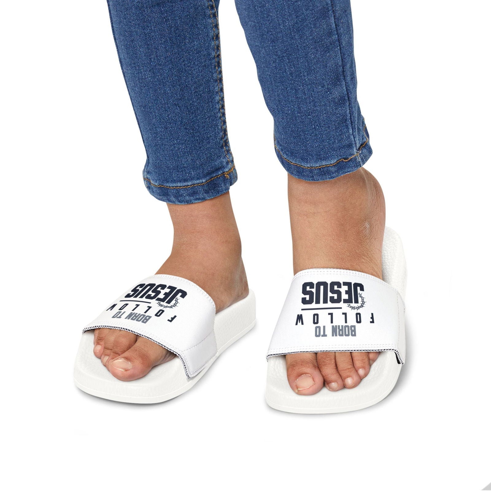 Born To Follow Him Youth Christian Slides - ClaimedbyGodDesigns