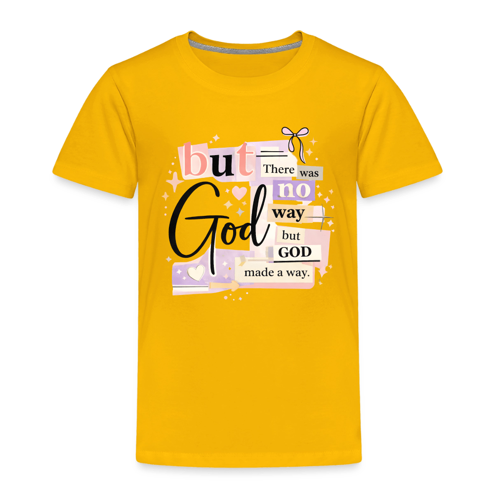 But God Christian Toddler T-Shirt - ClaimedbyGodDesigns
