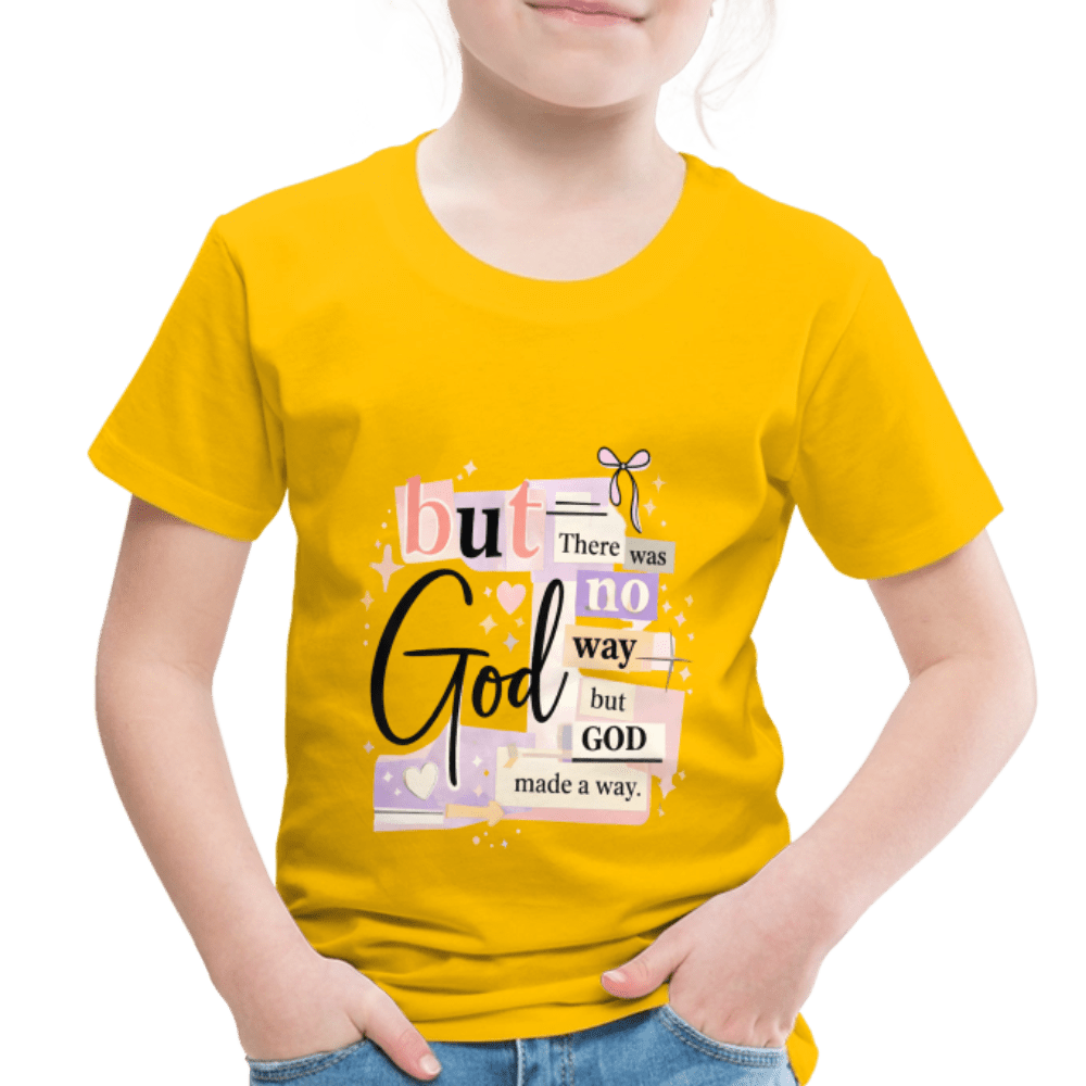 But God Christian Toddler T-Shirt - ClaimedbyGodDesigns