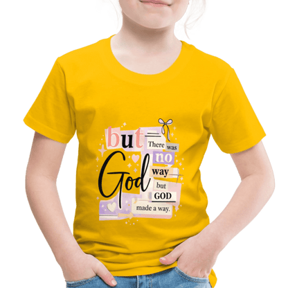 But God Christian Toddler T-Shirt - ClaimedbyGodDesigns