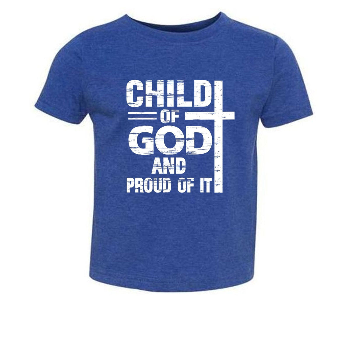 Child Of God And Proud Of It Toddler Christian T-shirt - ClaimedbyGodDesigns