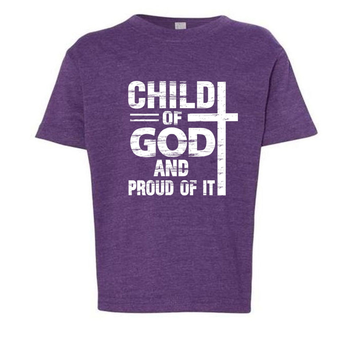 Child Of God And Proud Of It Toddler Christian T-shirt - ClaimedbyGodDesigns