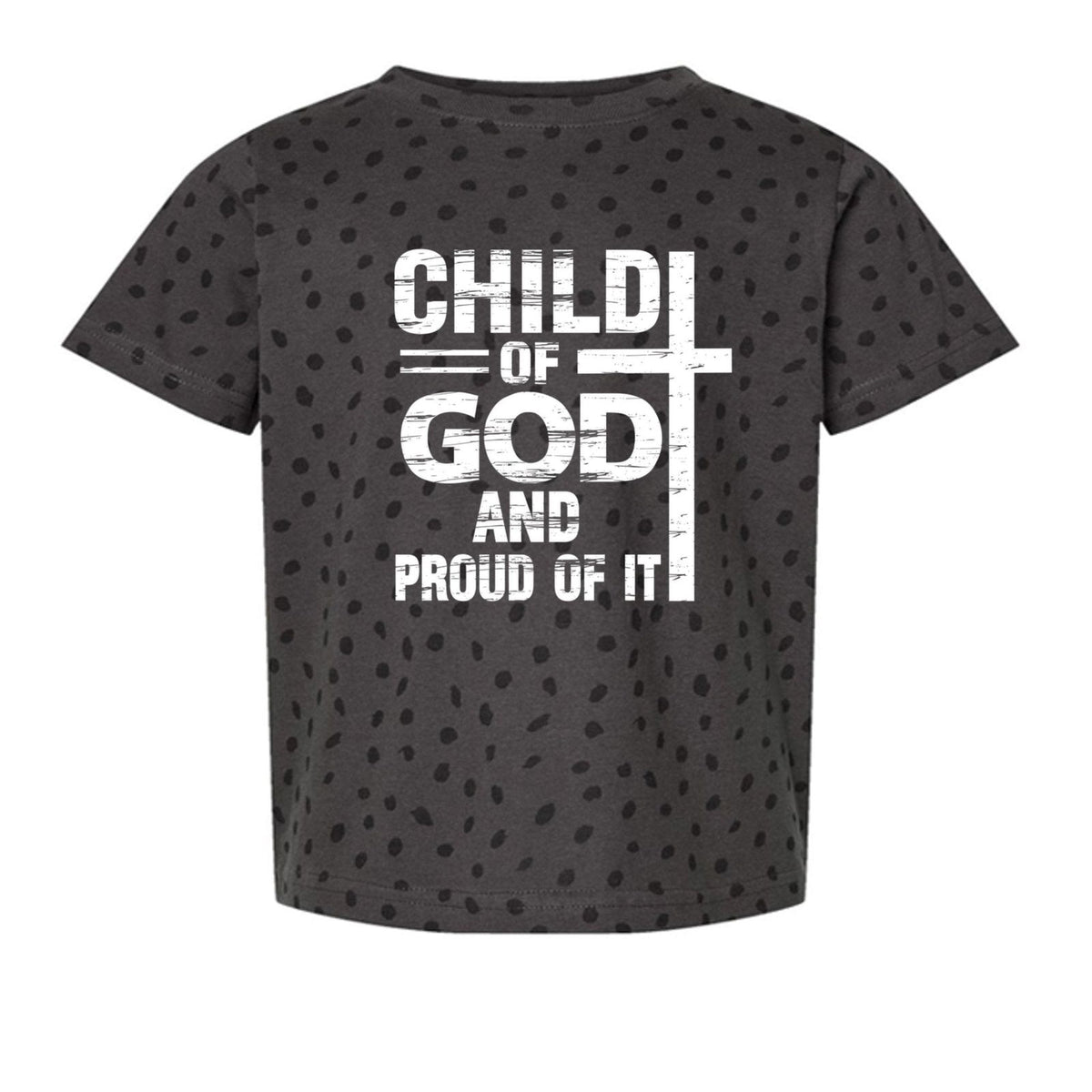 Child Of God And Proud Of It Toddler Christian T-shirt - ClaimedbyGodDesigns