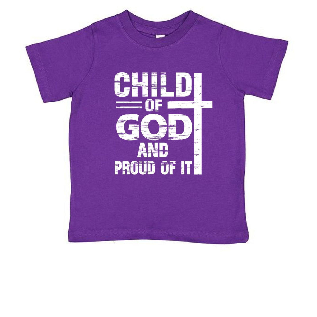 Child Of God And Proud Of It Toddler Christian T-shirt - ClaimedbyGodDesigns