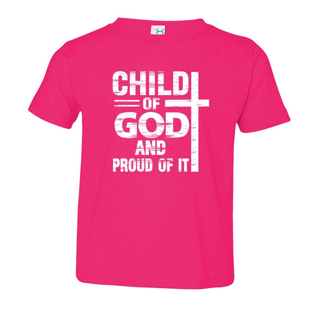 Child Of God And Proud Of It Toddler Christian T-shirt - ClaimedbyGodDesigns