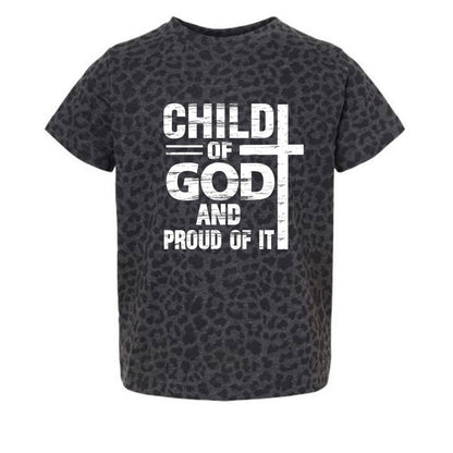 Child Of God And Proud Of It Toddler Christian T-shirt - ClaimedbyGodDesigns