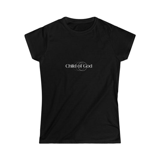 Child Of God Nutrition Facts Women's T-shirt - ClaimedbyGodDesigns