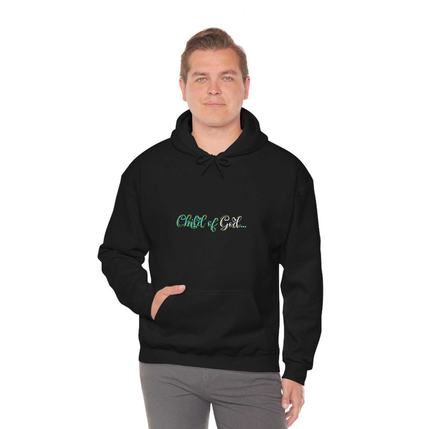 Child Of God Under Construction Unisex Pull On Hooded Sweatshirt - ClaimedbyGodDesigns