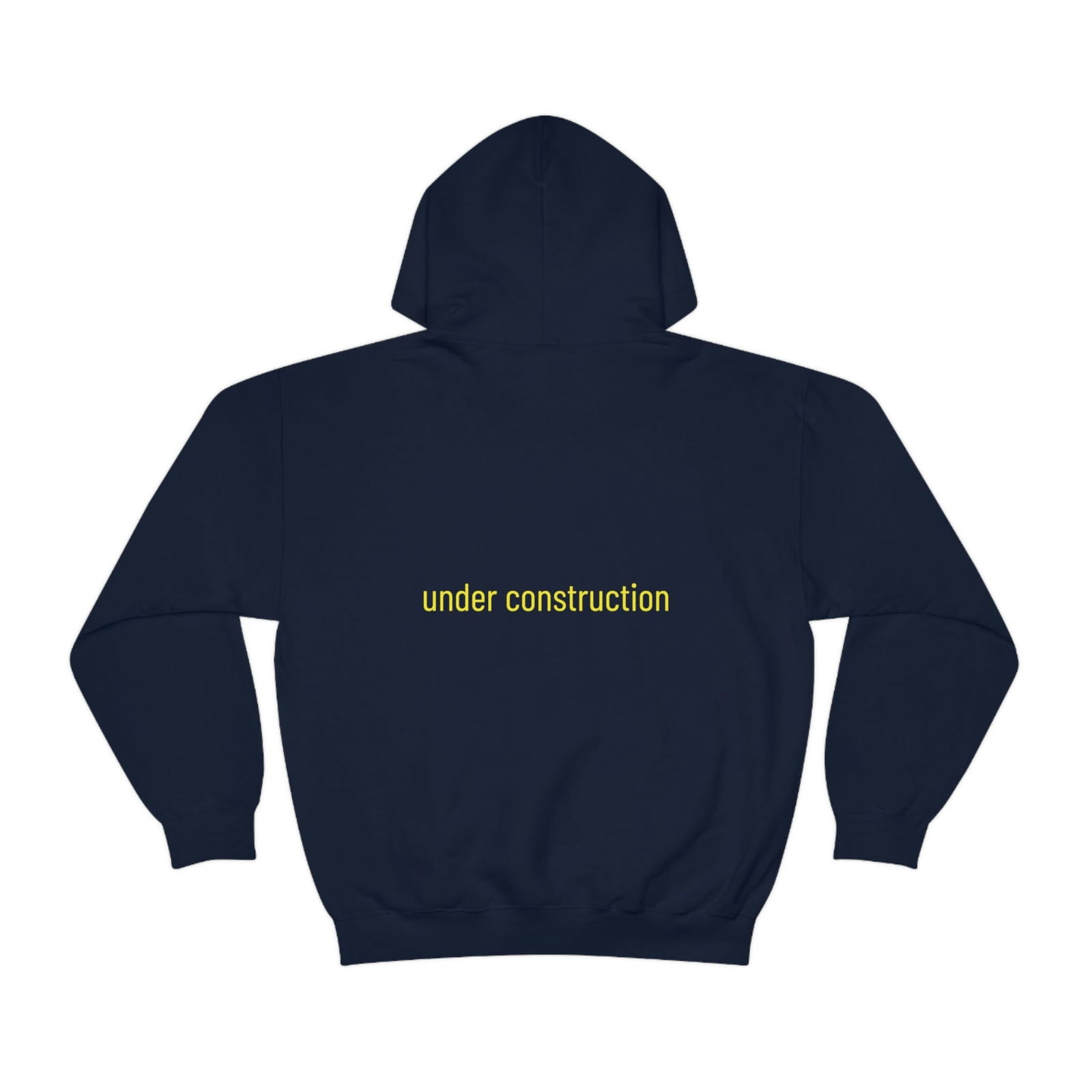 Child Of God Under Construction Unisex Pull On Hooded Sweatshirt - ClaimedbyGodDesigns