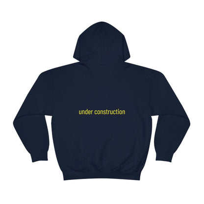 Child Of God Under Construction Unisex Pull On Hooded Sweatshirt - ClaimedbyGodDesigns