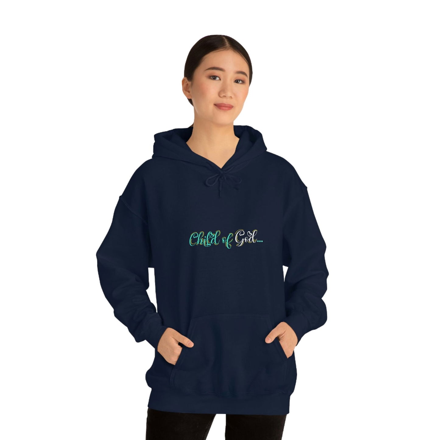 Child Of God Under Construction Unisex Pull On Hooded Sweatshirt - ClaimedbyGodDesigns