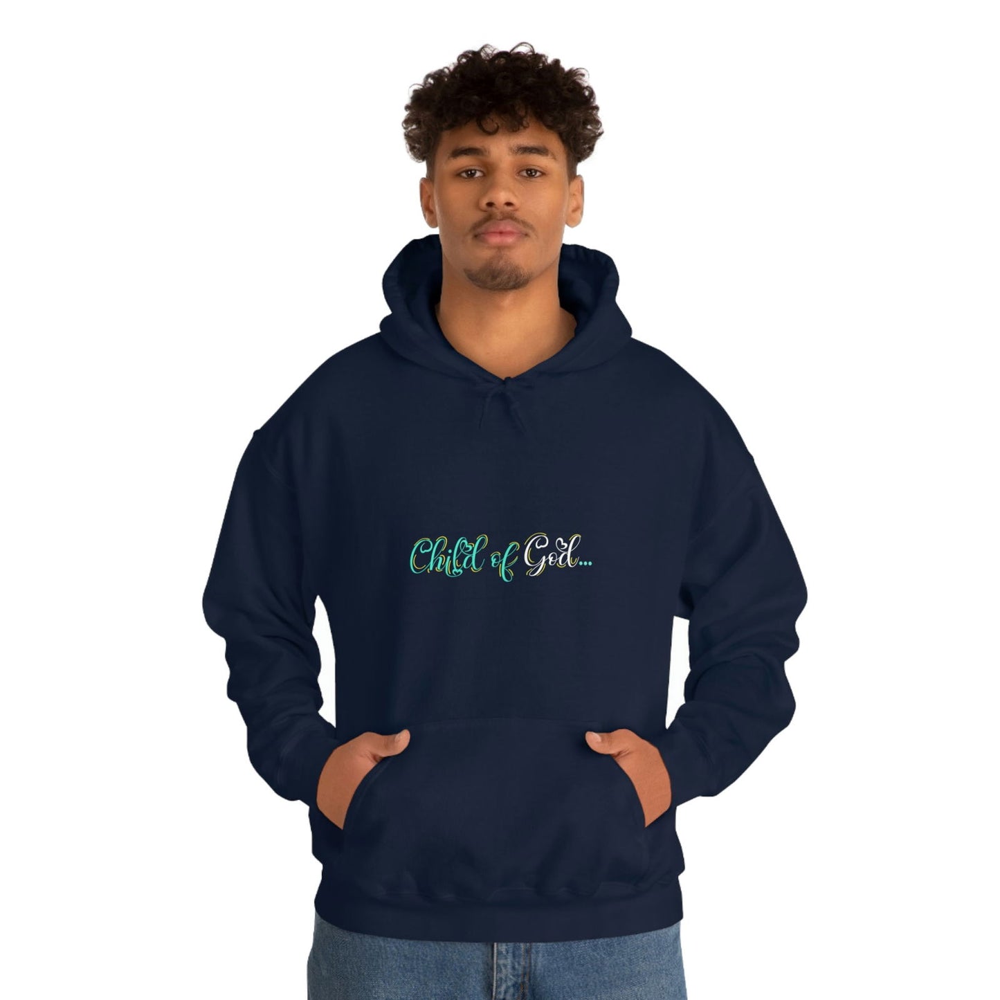 Child Of God Under Construction Unisex Pull On Hooded Sweatshirt - ClaimedbyGodDesigns