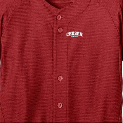 Chosen Youth Christian Full-button Jersey - ClaimedbyGodDesigns