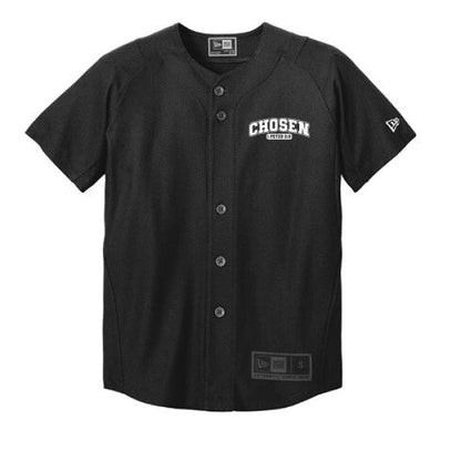 Chosen Youth Christian Full-button Jersey - ClaimedbyGodDesigns
