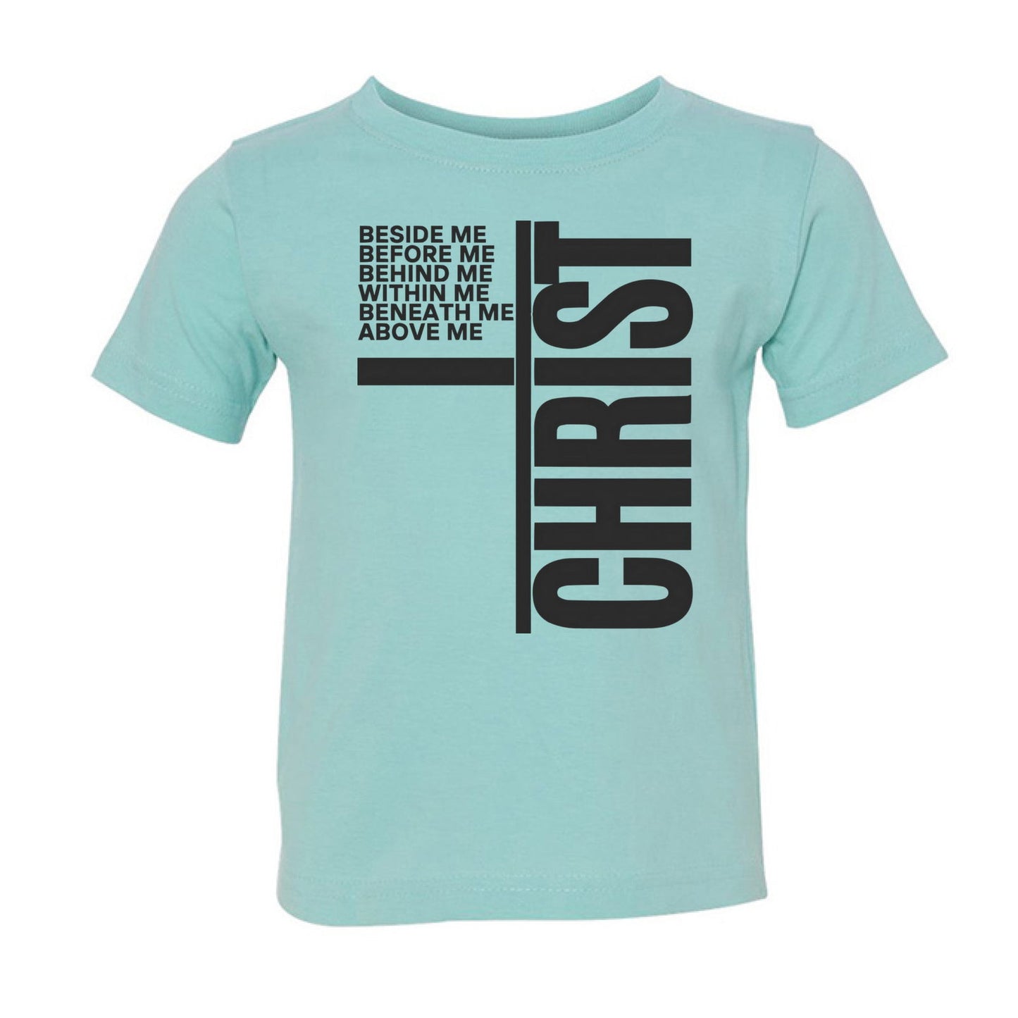 Christ All Around Me Toddler Christian T-shirt - ClaimedbyGodDesigns