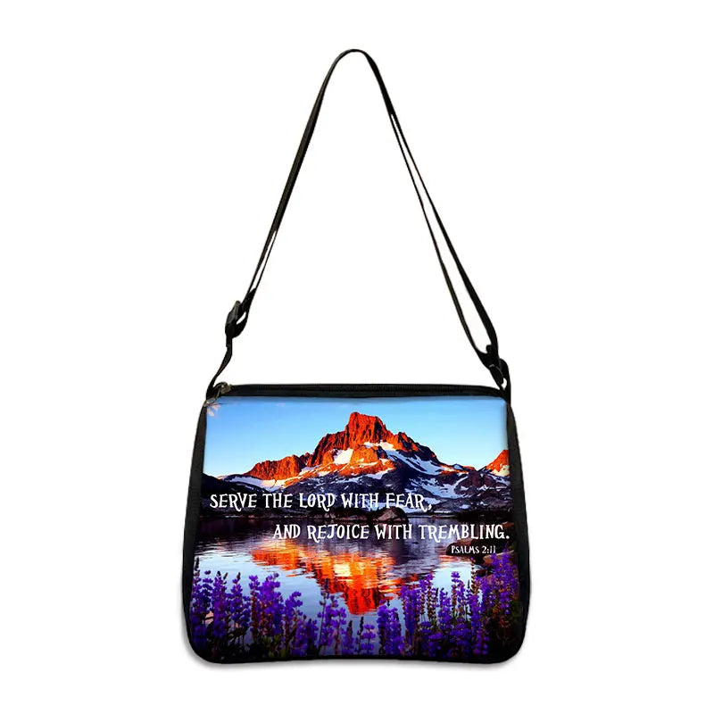 The Lord Sustains Me/The Lord Has Been Good To Me/Bible Verse Christian Handbag claimedbygoddesigns