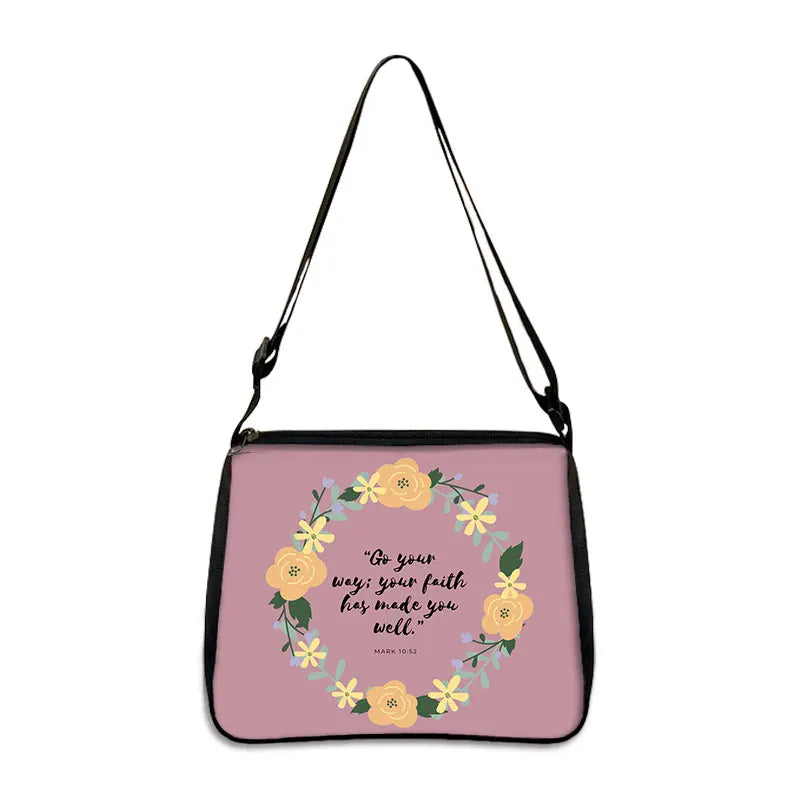 The Lord Sustains Me/The Lord Has Been Good To Me/Bible Verse Christian Handbag claimedbygoddesigns