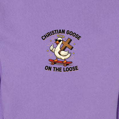 Christian Goose On The Loose Toddler Christian Pullover Sweatshirt - ClaimedbyGodDesigns