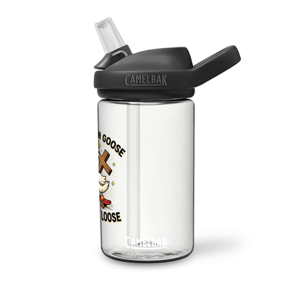 Christian Goose On The Loose  Christian Kids Water Bottle - ClaimedbyGodDesigns
