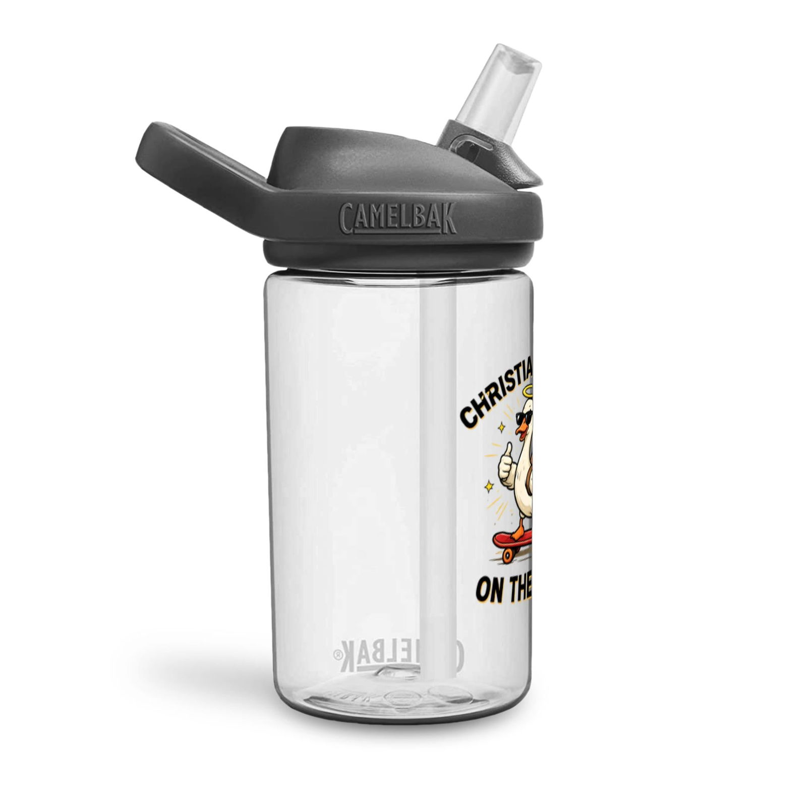 Christian Goose On The Loose  Christian Kids Water Bottle - ClaimedbyGodDesigns