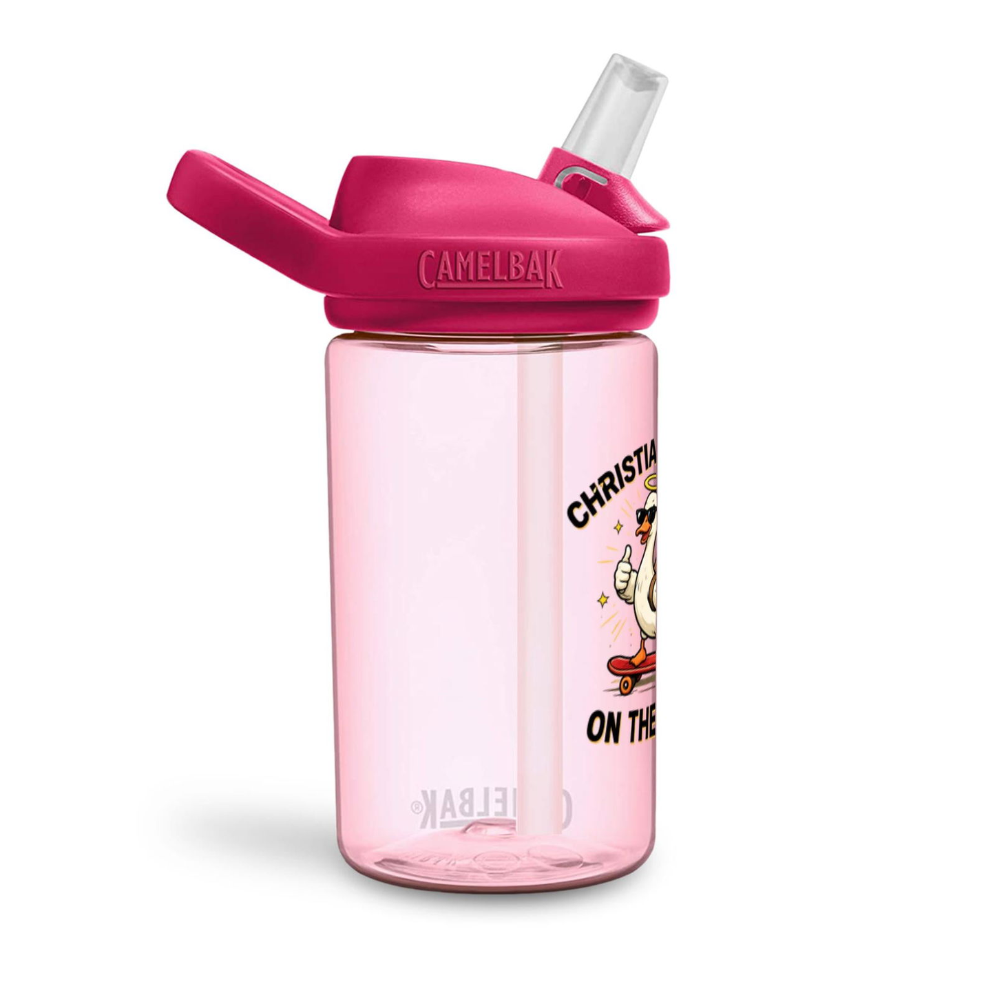Christian Goose On The Loose  Christian Kids Water Bottle - ClaimedbyGodDesigns