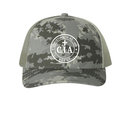 Christian In Action (CIA) Agent Adult Christian Hat - ClaimedbyGodDesigns