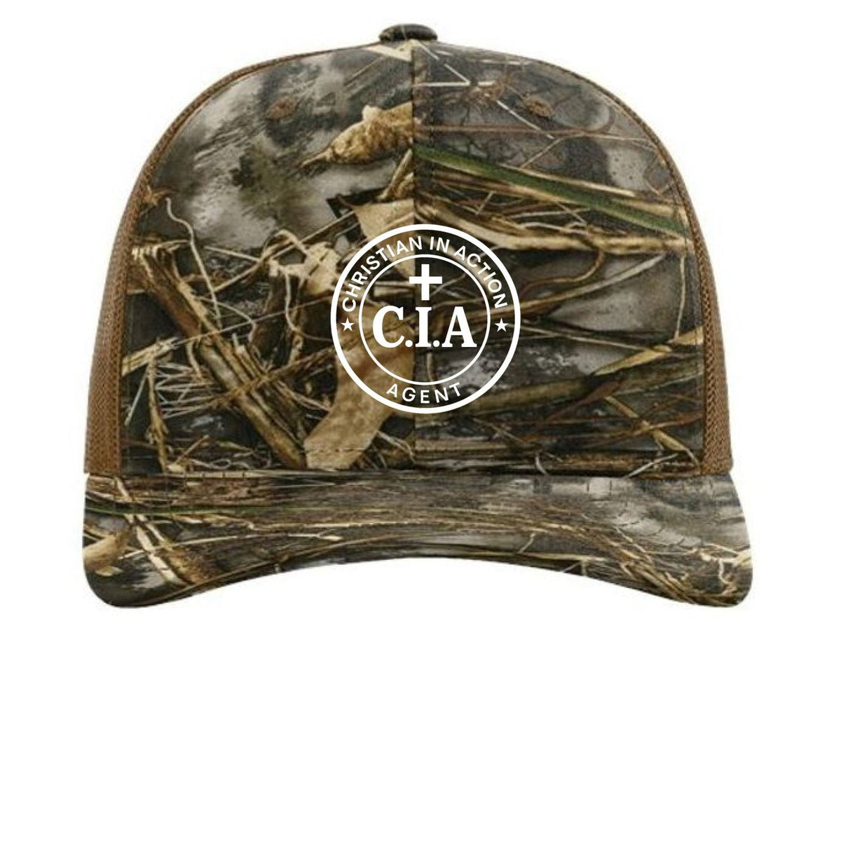 Christian In Action (CIA) Agent Adult Christian Hat - ClaimedbyGodDesigns