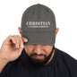 Christian In These Streets Distressed Dad Hat - ClaimedbyGodDesigns