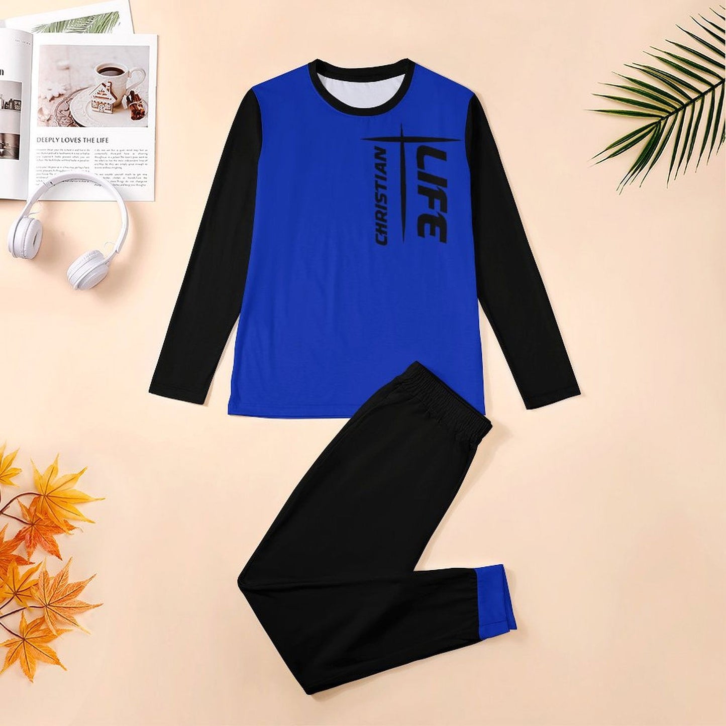 Christian Life Men's Christian Pajamas - ClaimedbyGodDesigns