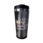 Coffee Wakes Me He Sustains Me Christian Stainless Steel Coffee Tumbler 15oz - ClaimedbyGodDesigns