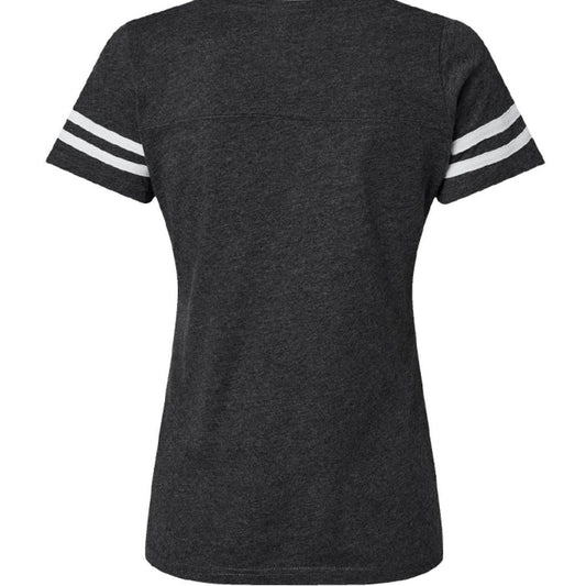 Cool Moms Love Jesus Women's Christian Football Jersey T-shirt - ClaimedbyGodDesigns