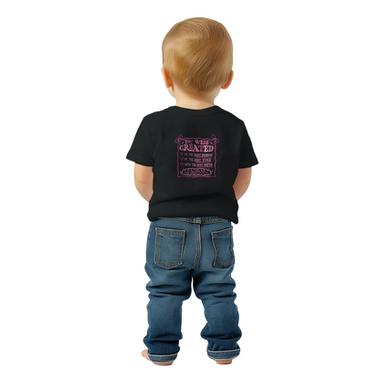 Created With A Purpose Christian Baby Crewneck T-shirt - ClaimedbyGodDesigns