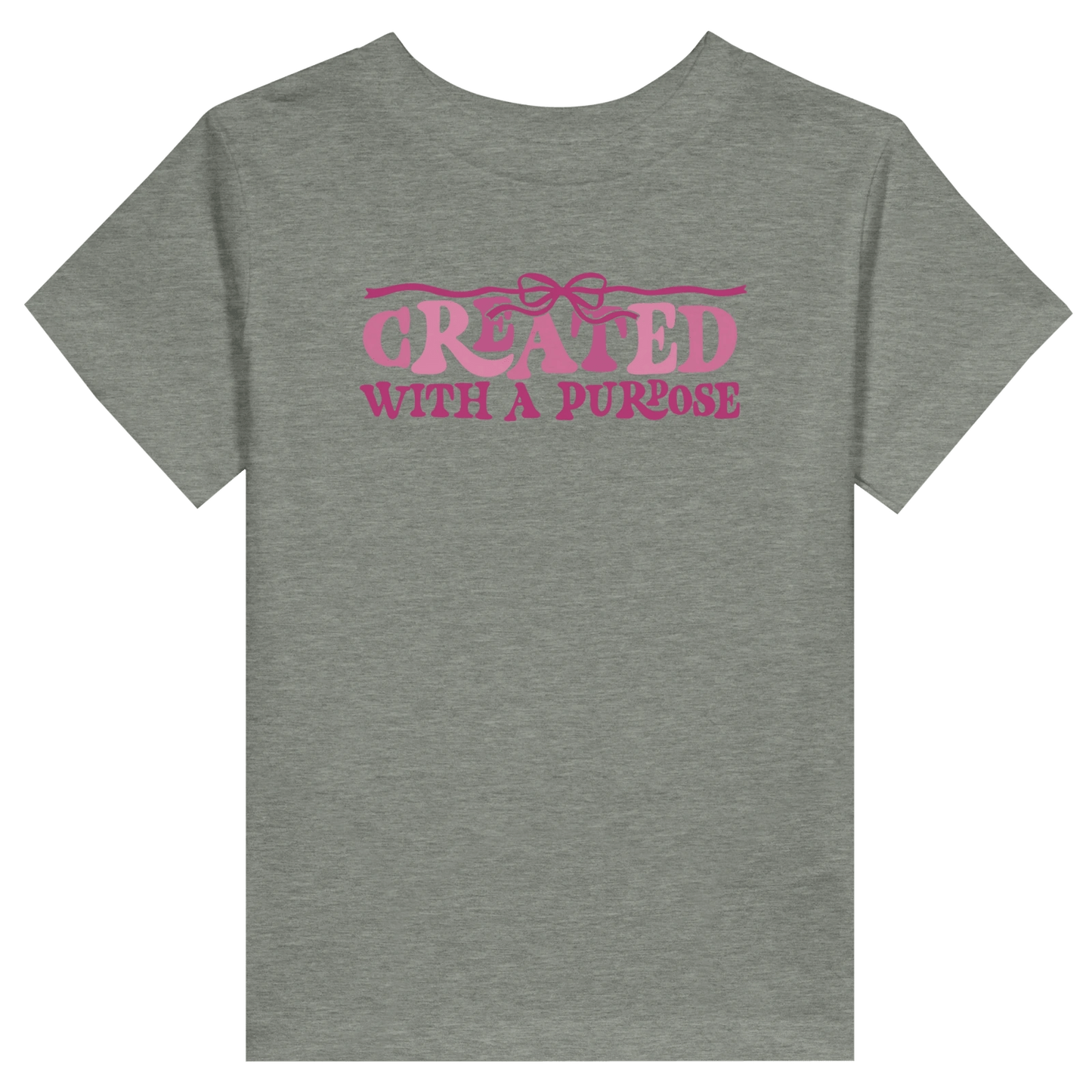 Created With A Purpose Christian Toddler Staple T-Shirt - ClaimedbyGodDesigns