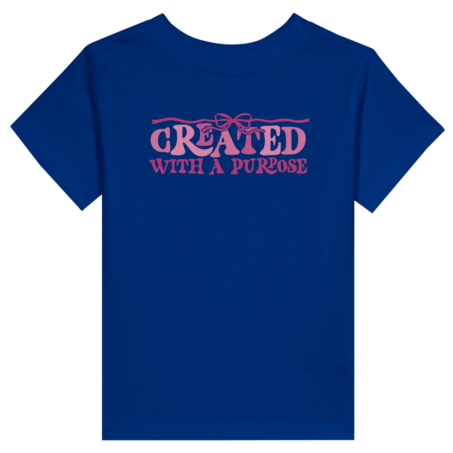 Created With A Purpose Christian Toddler Staple T-Shirt - ClaimedbyGodDesigns