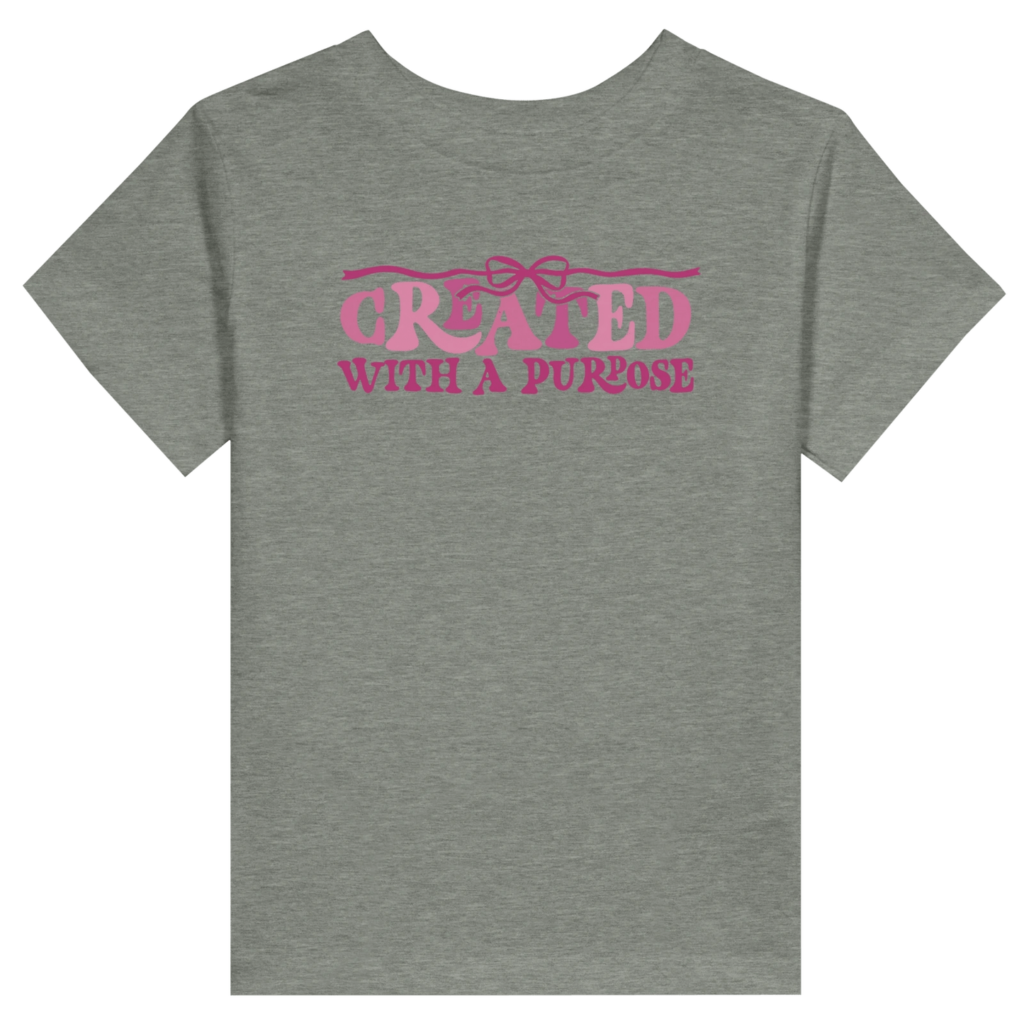 Created With A Purpose Christian Toddler Staple T-Shirt - ClaimedbyGodDesigns