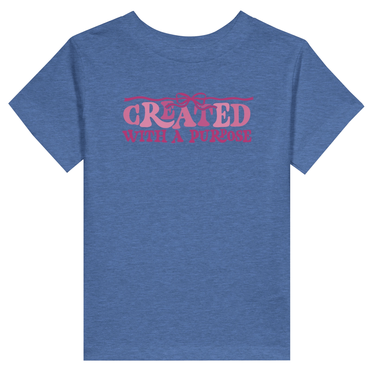 Created With A Purpose Christian Toddler Staple T-Shirt - ClaimedbyGodDesigns
