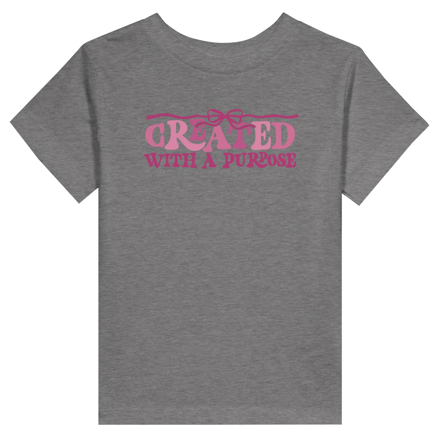 Created With A Purpose Christian Toddler Staple T-Shirt - ClaimedbyGodDesigns